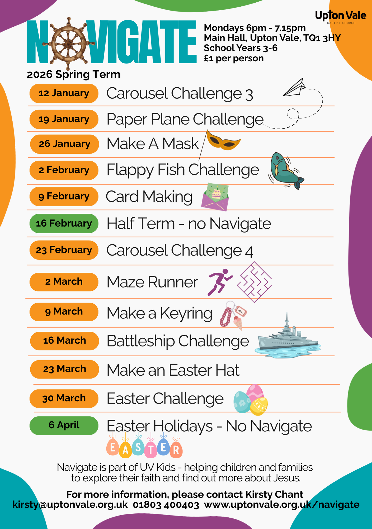 2026 Navigate Programmes A5 fl